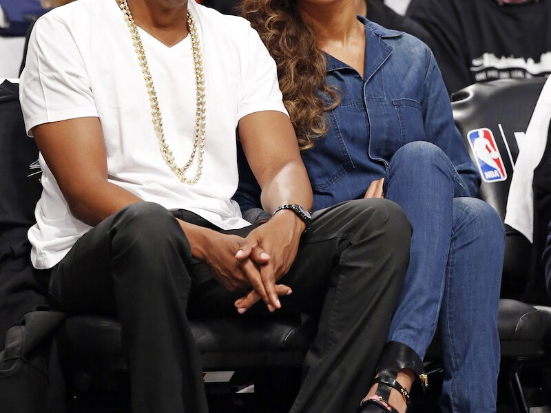 Jay-Z en Beyonce waren niet op de bruiloft.