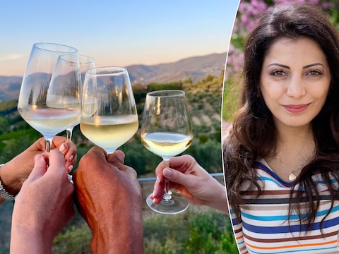 Sommelier Sepideh Sedaghatnia legt uit of je het droge weer van de afgelopen dagen proeft in je wijnglas.