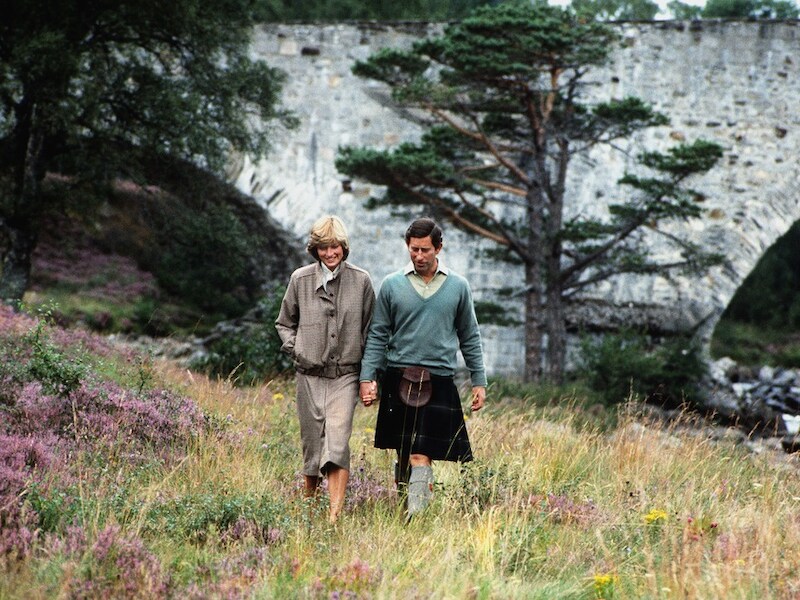 Diana en Charles in 1981.