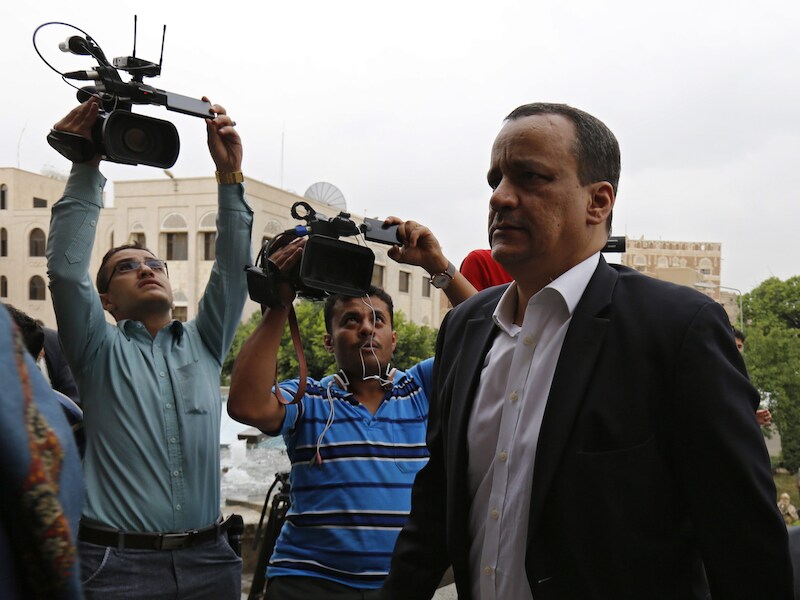 Speciaal VN-gezant voor Jemen Ismail Ould Cheikh Ahmed.