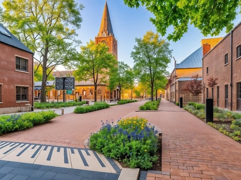 Toekomstbeeld van het centrum van Pijpelheide