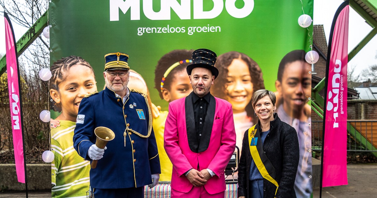 Basisschool De Klimroos omgedoopt tot Mundo | Temse | HLN.be