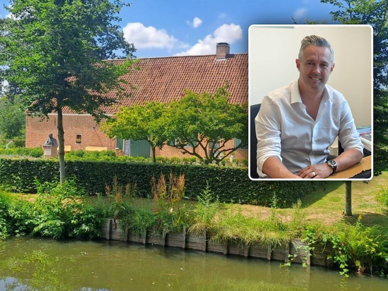 De Schranshoeve in Vorselaar. Inzet: burgemeester Simon Dens.
