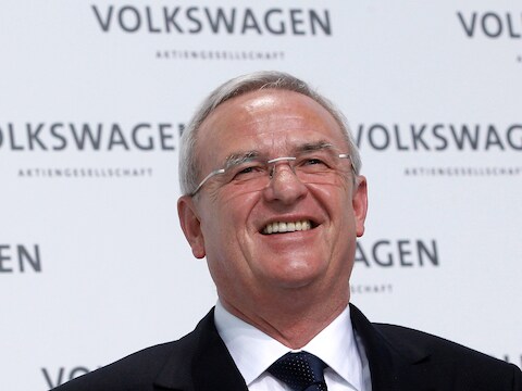 Voormalig CEO Martin Winterkorn is een van de namen die genoemd worden door de openbare aanklager.