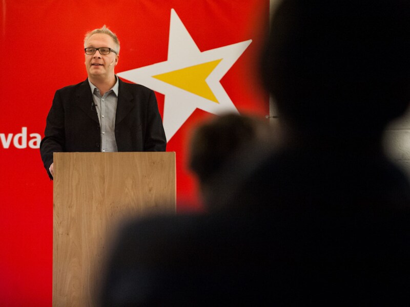 PVDA-voorzitter Peter Mertens.