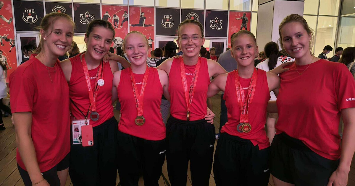 Goud en zilver voor ropeskippers Sportac’86 Deinze op WK in Japan: “Ons ...