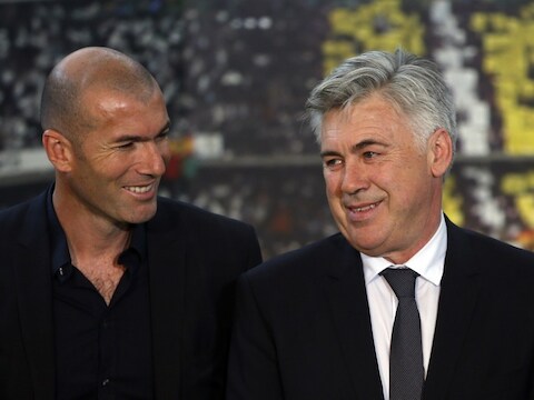Zidane wordt de rechterhand van Ancelotti.