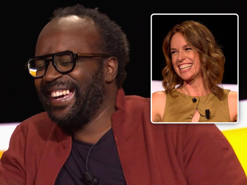 Mungu Cornelis en Stephanie Planckaert in ‘De slimste mens’