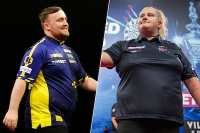 “Wat een talent”: vrouwelijke dartssensatie Beau Greaves zorgt voor ongelooflijke stunt door Luke Littler te kloppen in halve finale jeugd-WK