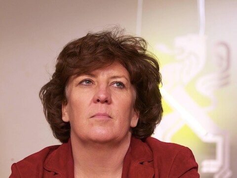 Minister van Media Ingrid Lieten.