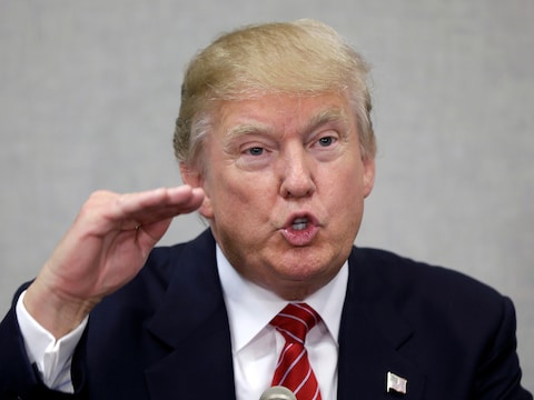 Trumps harde uitspraken over onder meer migratie vallen in goede aarde bij de Republikeinse achterban.