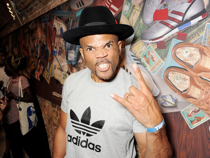 Rapper DMC - voluit Darryl McDaniels - van het iconische hiphoptrio Run-DMC.