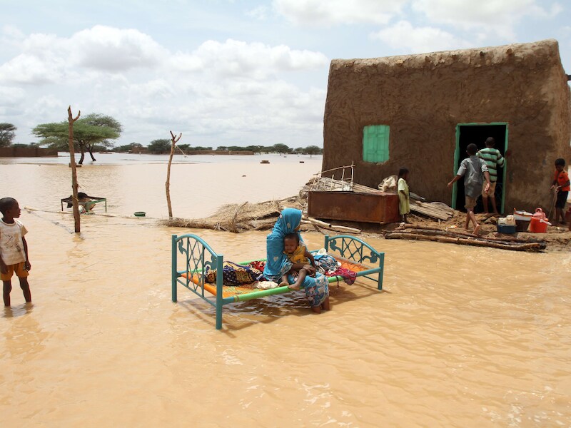 Overstromingen in Sudan.