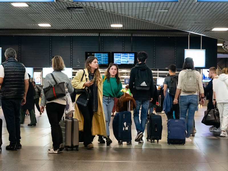 Illustratiebeeld: reizigers in Brussel