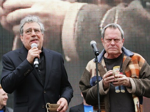 Terry Gilliam en Terry Jones in 2007.