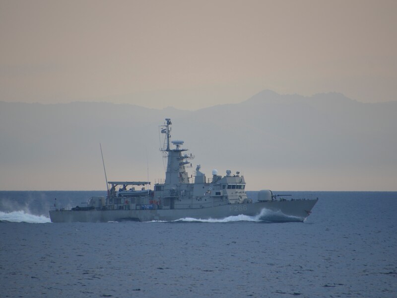 Archiefbeeld van Griekse patrouilleboot.