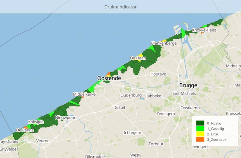 Crowd barometer shows how busy it is on the coast