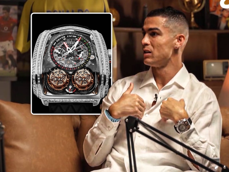 Er werden er slechts 18 van gemaakt: spotte u het extreem zeldzame pronkstuk dat Cristiano Ronaldo hier nog eens uit de kast haalde?