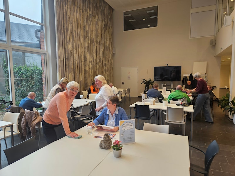 Het Lokaal Dienstencentrum De Koffiebranderij in Wetteren.
