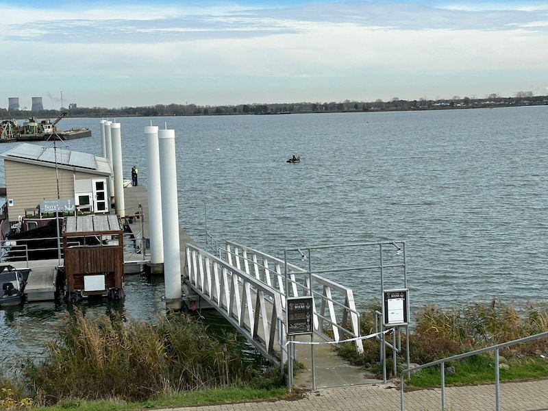 Op de Maasplas in het Limburgse Kinrooi is zondagavond een bootje gezonken, waarbij drie mensen in het water terechtkwamen.
