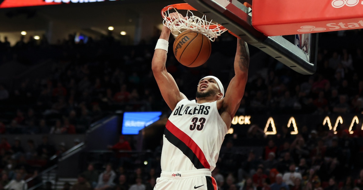 ‘Career night’ voor Toumani Camara met dertig punten en acht (!) driepunters in winst met Portland