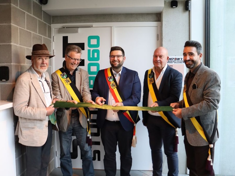 De opening van de Sportstudio 9060. 