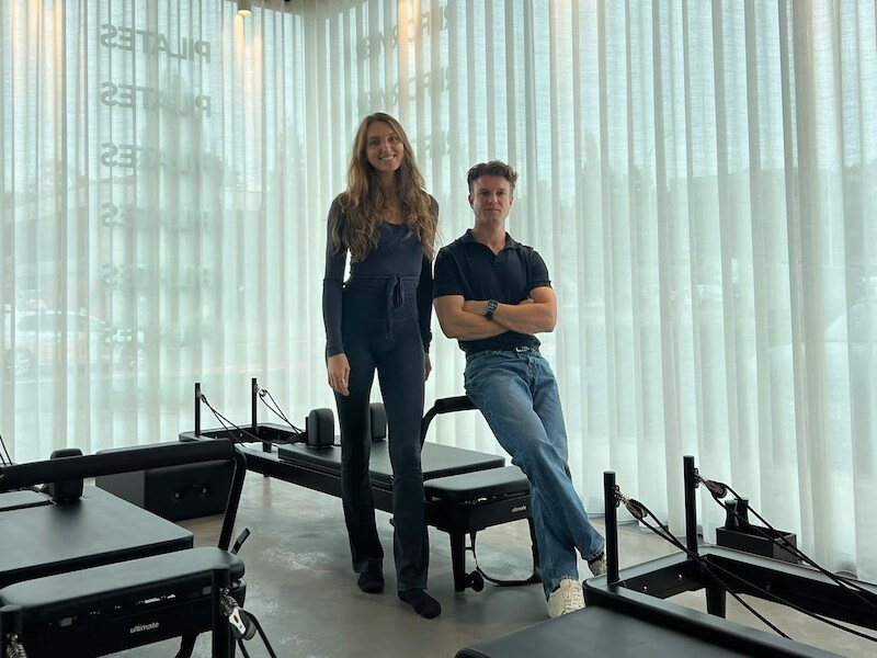 Maud Penson en Bart Van Renterghem van Ultimate Health Club.