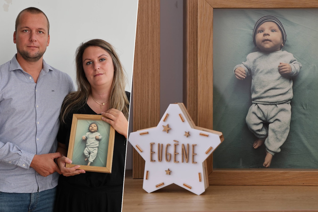 Eugène stierf in mijn armen”: Eline uit 'De mol' zoekt gerechtigheid na de  dood van haar zeven weken oude baby door een medische fout | Foto | hln.be