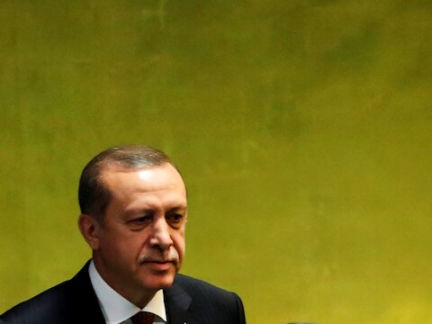 Turks president Recep Tayyip Erdogan.