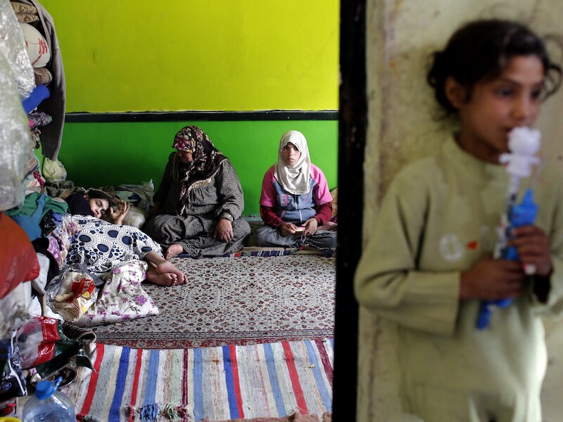 Syrische vluchtelingen in het Turkse Gaziantep.