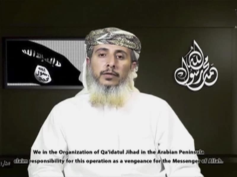 Nasr al-Ansi, de leider van al-Qaida in Jemen.