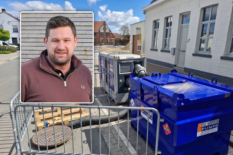 Aannemer giet riool per ongeluk dicht met beton in Ruiselede: gezin ...