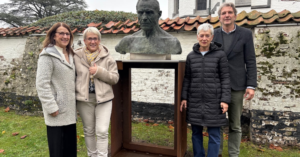 Bekend beeld van George Minne siert Latem-dorp: “De eigenaars hadden ...