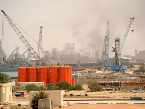 De haven van Misurata. (archieffoto)