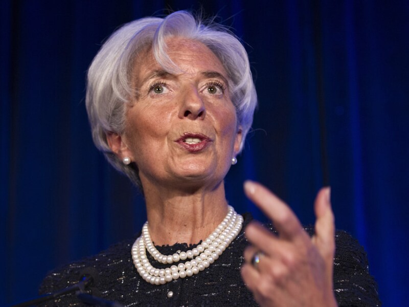 IMF-directeur Lagarde rekent op de financiële input van de Aziatische landen.