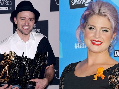 Justin Timberlake en Kelly Osbourne.