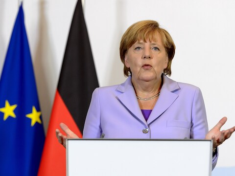Angela Merkel.