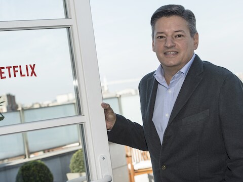 Ted Sarandons, chef Content bij Netflix.