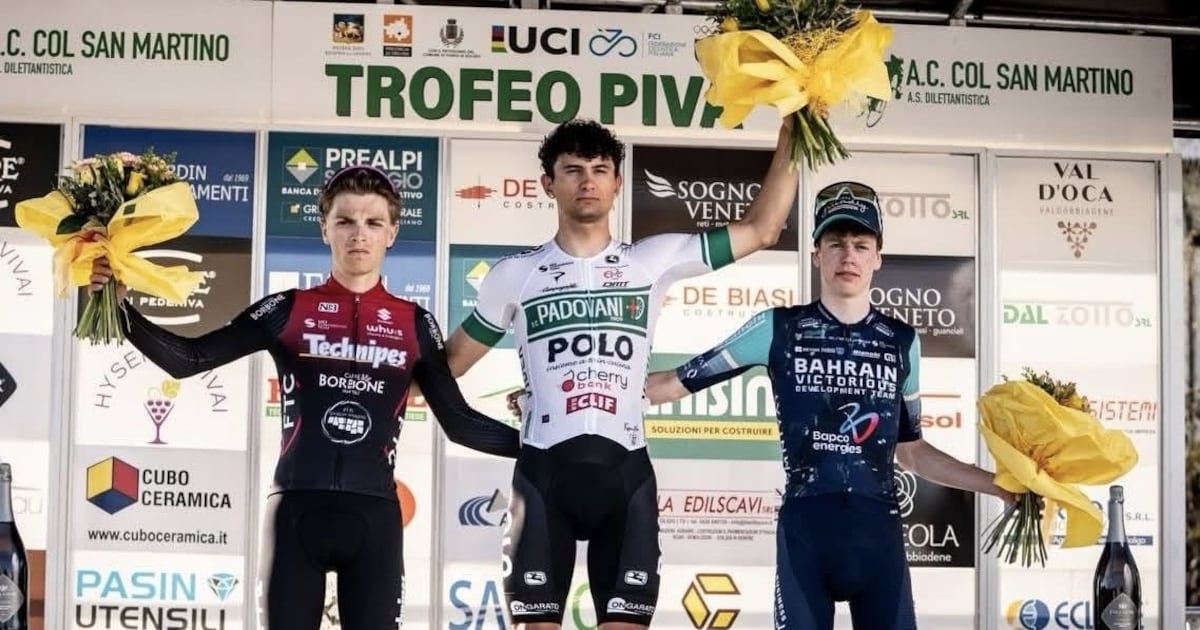 Leander De Gendt knap derde in Trofeo Piva: “Dit was pas mijn tweede volwaardige koers bij de beloft