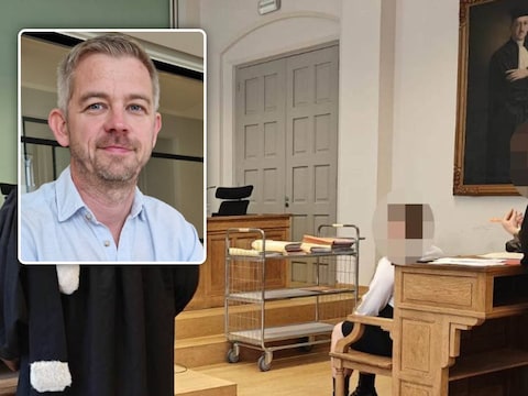 Een vrouw staat in de rechtbank van Ieper terecht voor homofobe uitspraken tegen een politieman. Inzet: Dimitri Carpentier, de advocaat die het opneemt voor de politieman. 