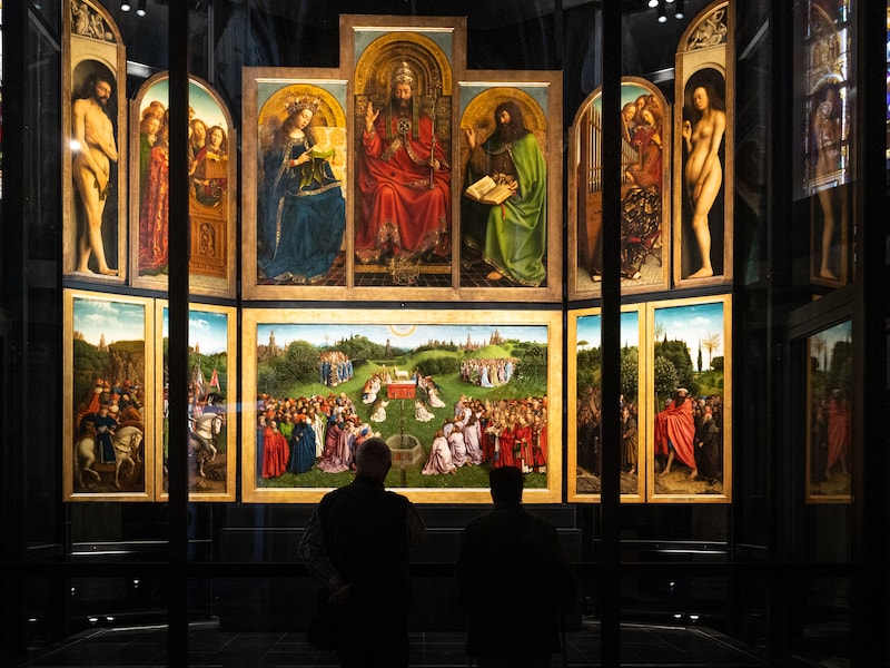 Het Lam Gods in Sint Baafkathedraal, Gent