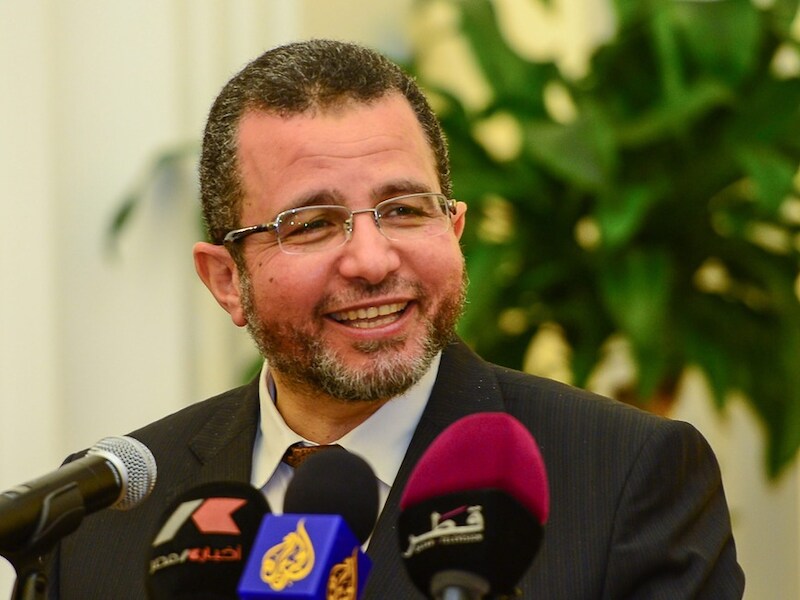 De Egyptische premier Hisham Qandil.