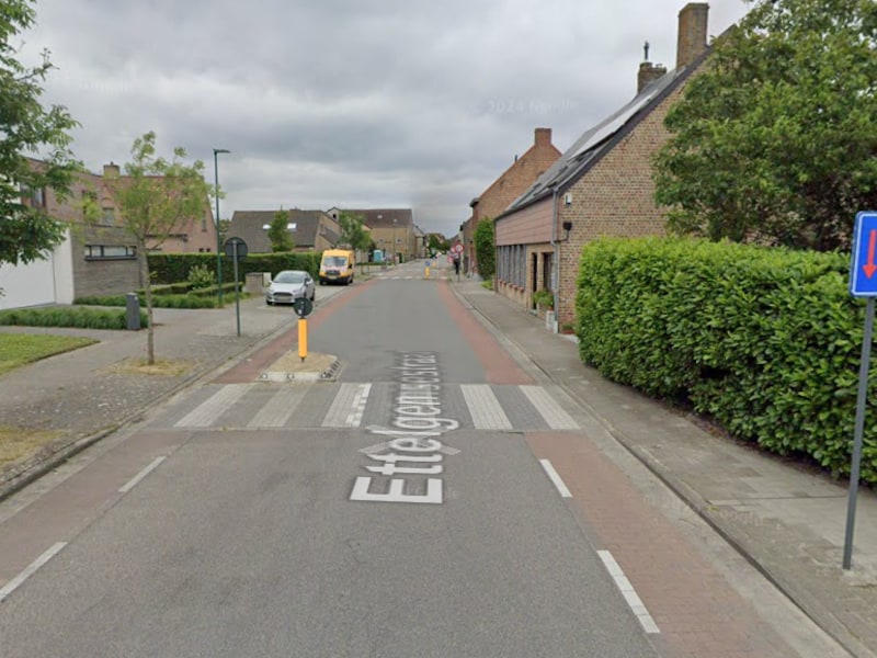 De Ettelgemsestraat in Oudenburg.