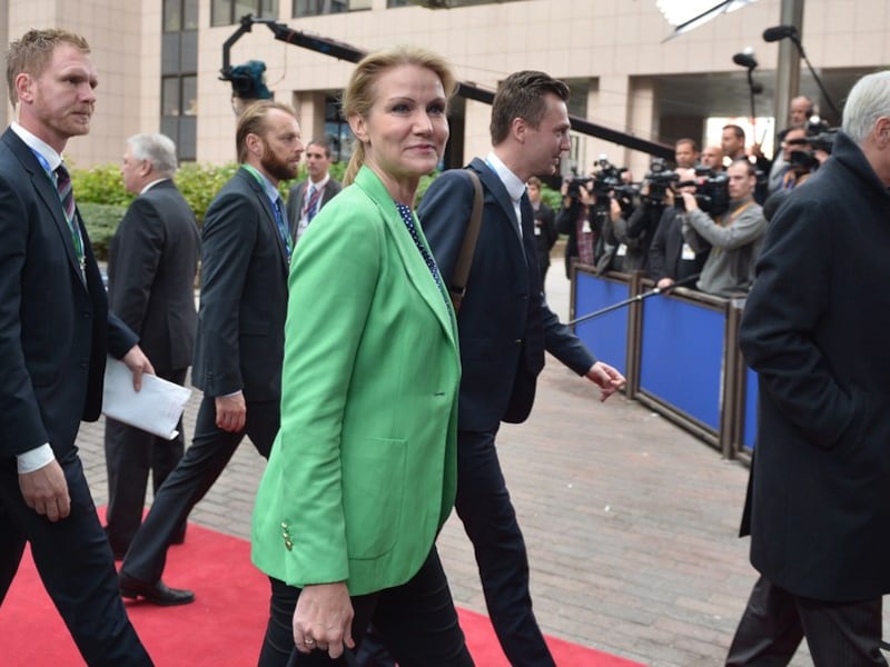 De Deense premier Helle Thorning-Schmidt.