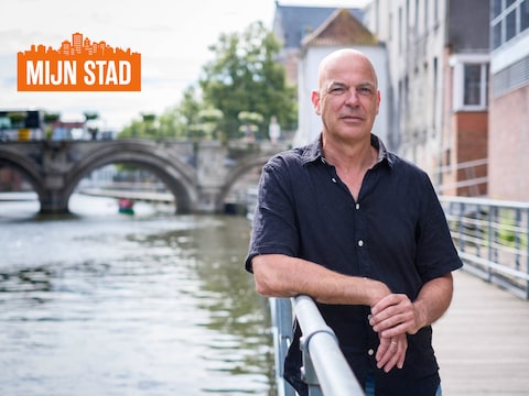 Marc Baert aan de Binnendijle in Mechelen.