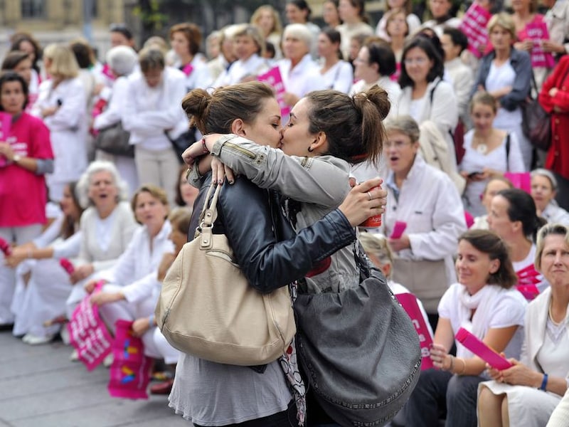 Een foto genomen in oktober 2012 in Marseille.