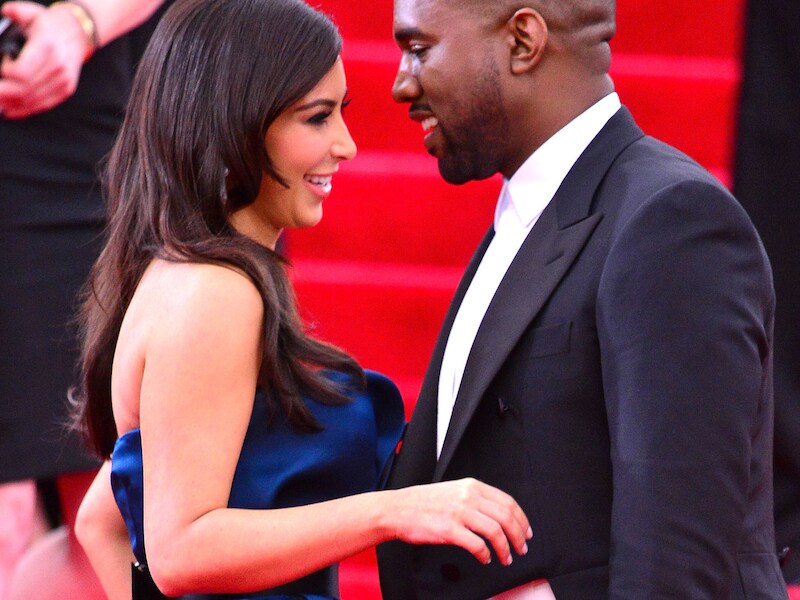 Kim Kardashian en Kanye West