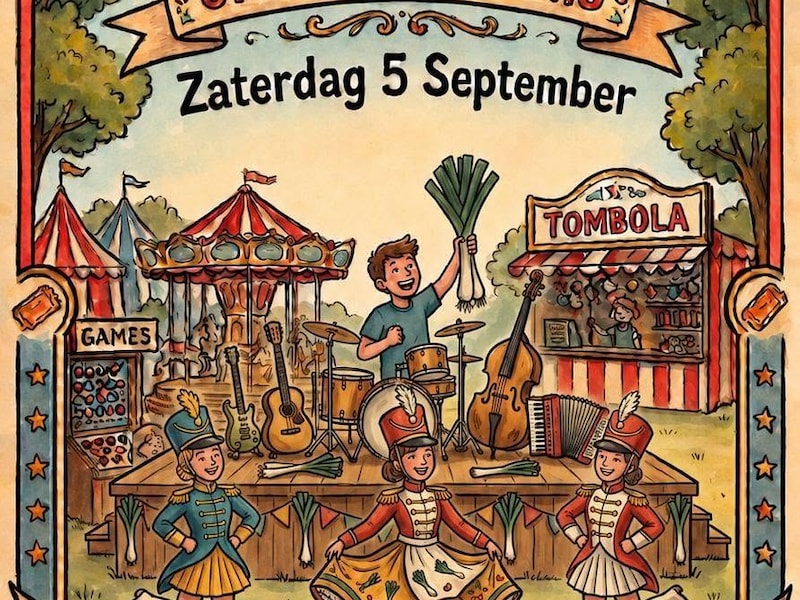 Koninklijke Toneelvereniging Ernst & Leute brengt een korte voorstelling op zaterdag 5 september