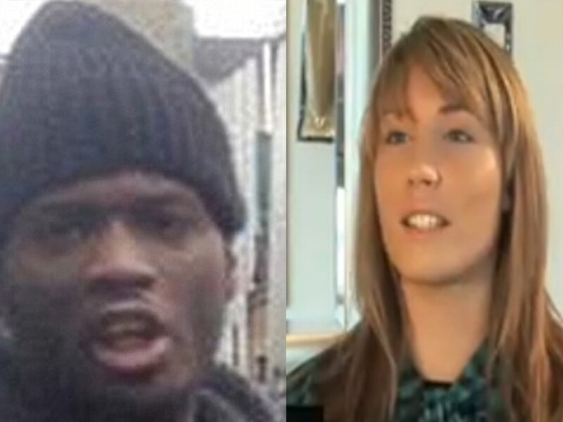 Adebolajo en ex-vriendin Justine Rigden