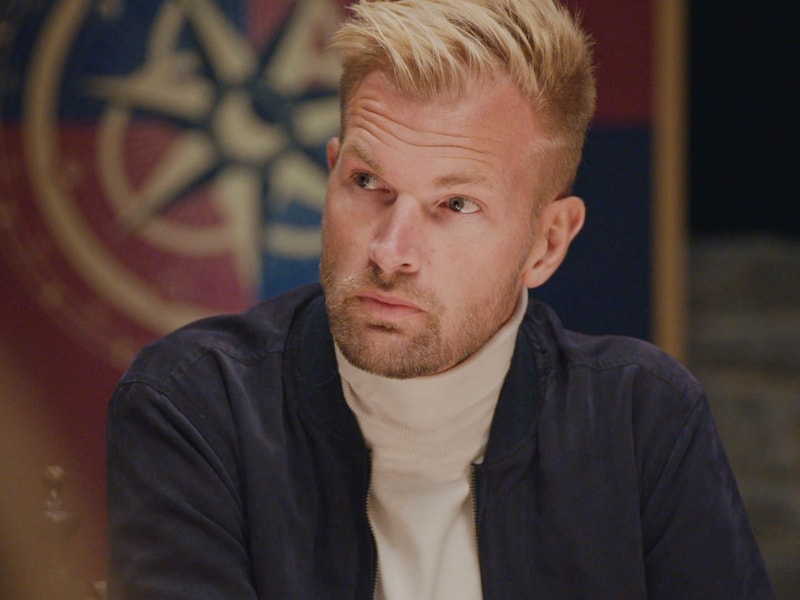 Ruben Van Gucht aan de ronde tafel. 